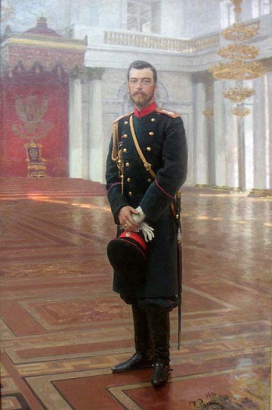 Ilya Repin Emperor Nicholas II